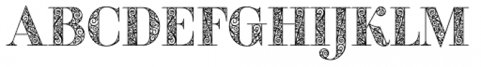 Waymar Ornate Font UPPERCASE