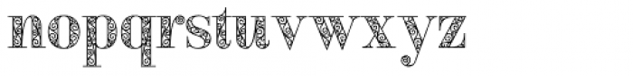 Waymar Ornate Font LOWERCASE