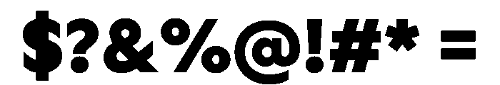 Wallop TRIAL Bold Instance Font OTHER CHARS