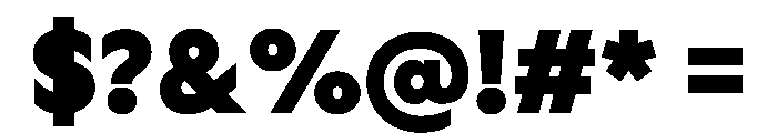 Wallop TRIAL Heavy Instance Font OTHER CHARS