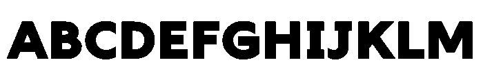 Wallop TRIAL Heavy Instance Font UPPERCASE