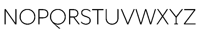 Wallop TRIAL Light Instance Font UPPERCASE