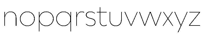 Wallop TRIAL Thin Instance Font LOWERCASE