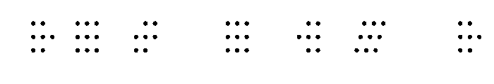 Walter PatternDot Font OTHER CHARS