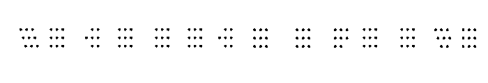 Walter PatternDot FONT