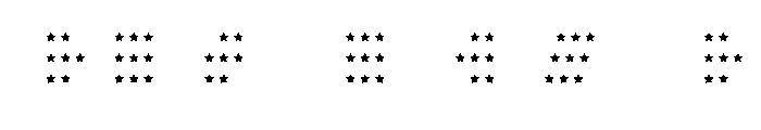 Walter PatternStar Font OTHER CHARS