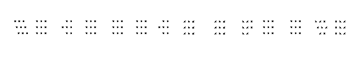Walter PatternX FONT