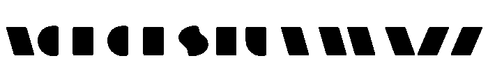 Walter StencilLayerOne Font UPPERCASE