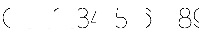 Walter StencilLayerTwo Font OTHER CHARS