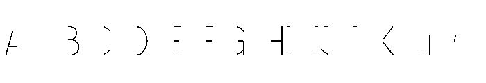 Walter StencilLayerTwo FONT