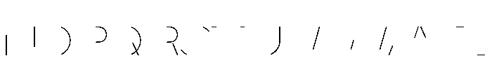 Walter StencilLayerTwo Font LOWERCASE
