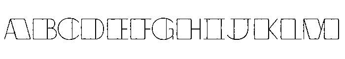 WalterHand Hollow FONT