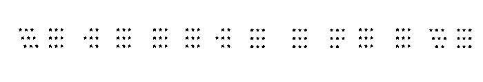 WalterHand PatternStar FONT