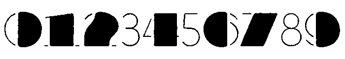 WalterHand Stencil Font OTHER CHARS