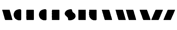 WalterHand StencilLayerOne Font LOWERCASE