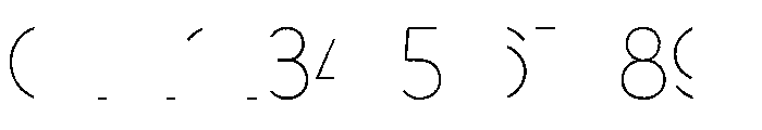 WalterHand StencilLayerTwo Font OTHER CHARS