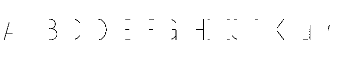 WalterHand StencilLayerTwo FONT