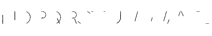 WalterHand StencilLayerTwo Font LOWERCASE