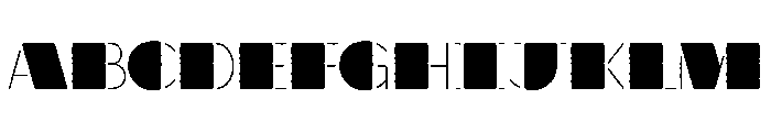 WalterHand Stencil FONT