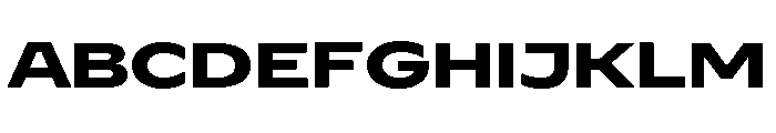 Watch Extrabold Font UPPERCASE