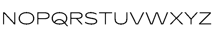 Watch Extralight Font UPPERCASE