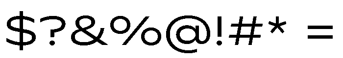 Watch Light Font OTHER CHARS