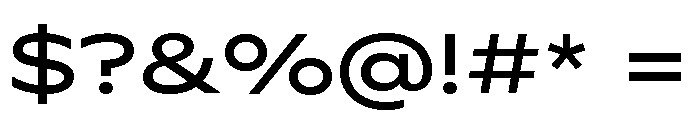 Watch Regular Font OTHER CHARS