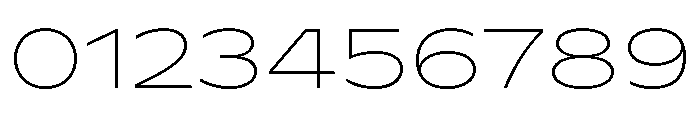 Watch Thin Font OTHER CHARS