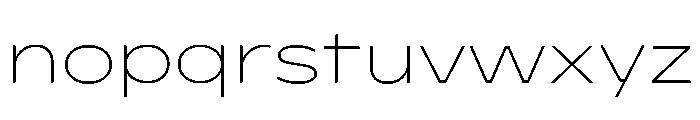 Watch Thin Font LOWERCASE