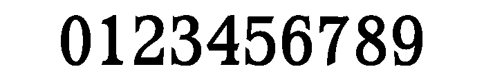 Waverly CondensedBold Font OTHER CHARS