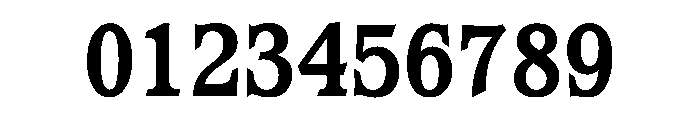 Waverly CondensedExtraBold Font OTHER CHARS