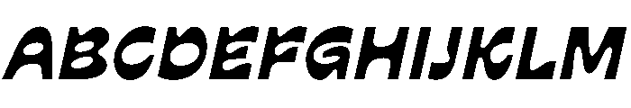 Waverse Breezy Instance Font UPPERCASE
