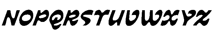 Waverse Windy Instance Font UPPERCASE