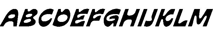 Waverse Windy Font UPPERCASE