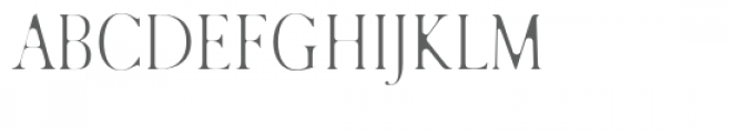 Warick Light Round Font UPPERCASE