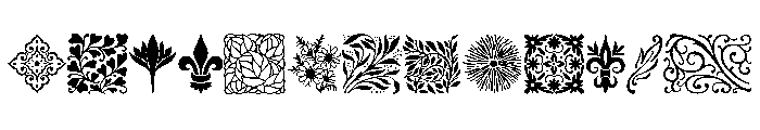 Wallflowers I Font UPPERCASE