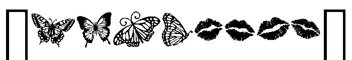 Wallflowers III Font OTHER CHARS