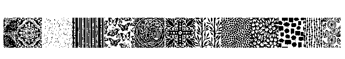 Wallflowers III Font LOWERCASE
