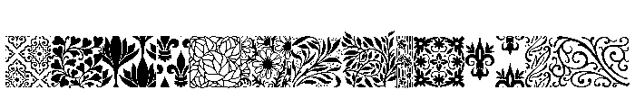 Wallflowers I Font LOWERCASE