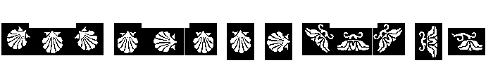 Water Garden Ornaments E FONT