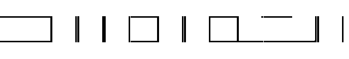 Water Garden Ornaments F Font LOWERCASE