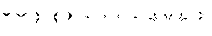 Water Garden Ornaments H Font UPPERCASE