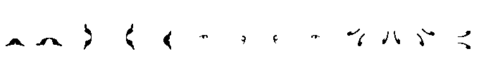 Water Garden Ornaments H Font LOWERCASE