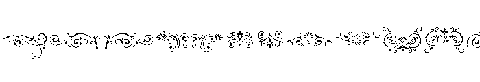 Wausau Ornaments FONT
