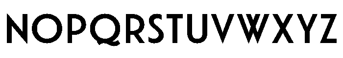 Waverly Bold Font LOWERCASE