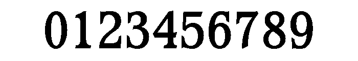 Waverly Condensed Bold Font OTHER CHARS