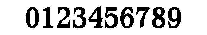 Waverly Condensed Extra Bold Font OTHER CHARS