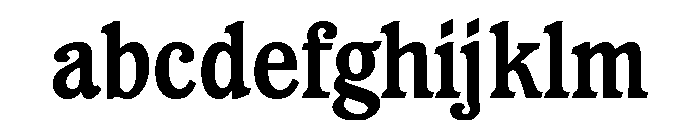 Waverly Condensed Extra Bold FONT
