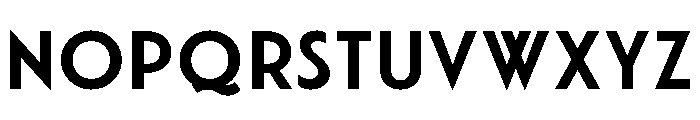 Waverly Extra Bold Font LOWERCASE