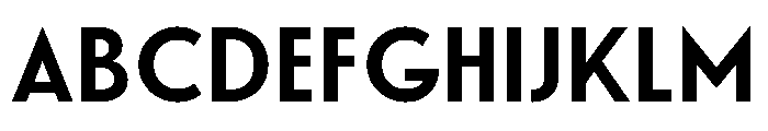 Waverly Heavy Font UPPERCASE